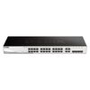 D-LINK SWITCH DGS-1210-28, 24-PORT ,10/100/1000 MBPS, 4-PORT SFP