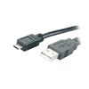 ΚΑΛΏΔΙΟ MEDIARANGE USB 2.0 A PLUG/MICRO USB B PLUG 1.2M BLACK (MRCS138)