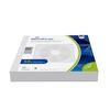 MEDIARANGE FLEECE SLEEVES FOR 2 DISCS WHITE PACK 50 (MRBOX60)