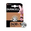 DURACELL ELECTRONICS ΜΠΑΤΑΡΊΑ ΛΙΘΊΟΥ ΡΟΛΟΓΙΏΝ CR2430 3V 1ΤΜΧ (DECR2430)(DURDECR2430)