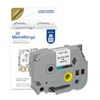 ΠΛΑΣΤΙΚΉ ΤΑΙΝΊΑ ΕΤΙΚΕΤΟΓΡΆΦΟΥ MEDIARANGE (BROTHER TZ-251/TZE-251) 24 MM X 8 M (ΜΑΎΡΑ ΓΡΆΜΜΑΤΑ ΣΕ ΛΕΥΚΌ ΦΌΝΤΟ) (MRBTZ251)