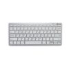 MEDIARANGE COMPACT-SIZED BLUETOOTH 5.0 KEYBOARD WITH 78 ULTRAFLAT KEYS SILVER (MROS132-GR)