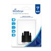 MEDIARANGE VGA TO DVI ADAPTER, GOLD-PLATED, VGA SOCKET/DVI-I PLUG (24+5 PIN), BLACK (MRCS172)