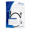 ΚΑΛΏΔΙΟ MEDIARANGE CHARGE AND SYNC, USB 2.0 TO MINI USB 2.0 B PLUG, 1.8M, BLACK (MRCS188)