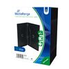 MEDIARANGE DVD CASE FOR 4 DISCS 14MM BLACK PACK 5 (MRBOX35-4)
