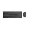 LOGITECH MK470 SLIM WIRELESS COMBO GRAPHITE,US INTERNATIONAL (QWERTY) (920-009204) (LOGMK470GRPH)