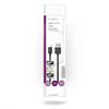 NEDIS USB 2.0 CABLE USB-C MALE - USB-A MALE ΜΑΎΡΟ 1M (CCGP60600BK10) (NEDCCGP60600BK10)