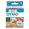 ΤΑΙΝΊΑ ΕΤΙΚΕΤΟΓΡΆΦΟΥ DYMO STANDARD 43610 6 MM X 7 M (ΜΑΎΡΑ ΓΡΆΜΜΑΤΑ ΣΕ ΔΙΆΦΑΝΟ ΦΌΝΤΟ) (S0720770) (DYMO43610)