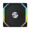 LIAN LI UNI FAN SL 120 V2 REVERSE BLADE SL120V2 BLACK - ARGB PWM CASE FAN (1PCS) NO CONTROLLER
