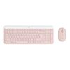 LOGITECH KEYBOARD/MOUSE WIRELESS MK470 ROSE