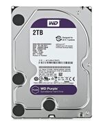 WD ΣΚΛΗΡΌΣ ΔΊΣΚΟΣ 3.5" PURPLE SURVEILLANCE 2TB, 256MB, 5400RPM, SATA III