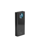 BASEUS AMBLIGHT OVERSEAS EDITION POWER BANK 30000MAH 65W ΜΕ 4 ΘΎΡΕΣ USB-A ΚΑΙ ΘΎΡΑ USB-C POWER DELIVERY ΜΑΎΡΟ (PPLG000101) (BASPPLG000101)