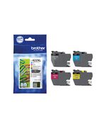 BROTHER ΜΕΛΆΝΙ INKJET LC BLACK, CYAN, MAGENTA, YELLOW CARTRIDGE (LC422XLVAL) (BROLC422XLVAL)
