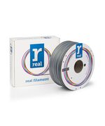REAL ABS 3D PRINTER FILAMENT - SILVER - SPOOL OF 1KG - 2.85MM (REALABSSILVER1000MM3)