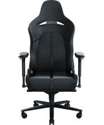 RAZER ENKI BLACK GAMING CHAIR - BUILT-IN LUMBAR ARCH MEMORY FOAM PU LEATHER ADJUSTABLE RECLINE