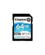 KINGSTON CANVAS GO PLUS SDXC 64GB CLASS 10 U3 V30 UHS-I (SDG3/64GB) (KINSDG3-64GB)