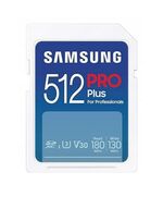 SAMSUNG PRO PLUS SDXC 512GB CLASS 10 U3 V30 UHS-I WITH USB READER (MB-SD512SB/WW) (SAMMB-SD512SB-WW)