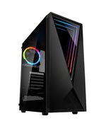 KOLINK VOID RGB MIDI-TOWER - BLACK - TEMPERED GLASS WINDOW