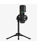 STREAMPLIFY MIC RGB MICROPHONE, USB-A, BLACK - INCL. TRIPOD