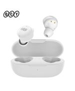QCY T17 TWS WHITE 6MM DYNAMIC DRIVER-MIC NOISE CANCEL. MUSIC TIME: 4H. CALLING TIME: 3,5H. BLUETOOTH