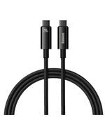BASEUS USB-C TO USB-C CABLE TUNGSTEN GOLD 240W 1M (BLACK) (CAWJ040001) (BASCAWJ040001)