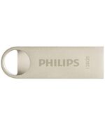 PHILIPS MOON 128GB USB 2.0 STICK ΑΣΗΜΊ (FM12FD160B/00) (PHIFM12FD160B-00)