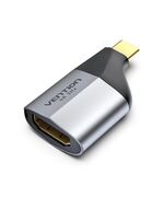 VENTION TYPE-C TO HDMI ADAPTER GRAY ALUMINUM ALLOY TYPE (TCDH0) (VENTCDH0)