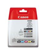 CON CA PGI-580/CLI-581MP PGBK/BK/C/M/Y