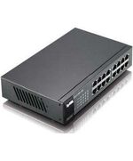 ZYXEL SWITCH GS1100-16, 16 PORTS 10/100/1000MBPS, ENTERPRISE LAN SWITCH, RACKMOUNT, 2YW.