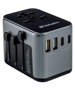 UNIVERSAL TRAVEL ADAPTER UTA-04 PD61W / QC / 3XUSB / 2XTYPE-C