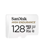 SANDISK HIGH ENDURANCE MICROSDXC 128GB CLASS 10 U3 V30 UHS-I ΜΕ ΑΝΤΆΠΤΟΡΑ