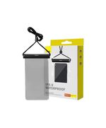 BASEUS WATERPROOF PHONE CASE  AQUAGLIDE WITH CYLINDRICAL SLIDE LOCK BLACK (P60263701113-00) (BASP60263701113-00)