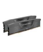 CORSAIR RAM DIMM XMS5 KIT 2X32GB CMK64GX5M2B5200Z40, DDR5, 5200MHZ, LATENCY 40-40-40-77, 1.25V, VENGEANCE DDR5, DUAL PROFILE INTEL XMP & AMD EXPO, GREY, LTW.