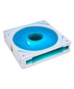 LIAN LI UNI FAN INFINITY SL-INF 140 REVERSE BLADE WHITE - ARGB PWM CASE FAN (1PCS) NO CONTROLLER