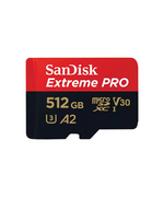 SANDISK EXTREME PRO MICROSDXC 512GB CLASS 10 U3 V30 A2 UHS-I ΜΕ ΑΝΤΆΠΤΟΡΑ