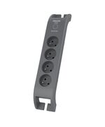 PHILIPS ΠΟΛΎΠΡΙΖΟ 4 ΘΈΣΕΩΝ ΜΕ ΚΑΛΏΔΙΟ 2M ΓΚΡΙ (PHISPN3140A-60) (SPN3140A/60)