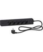 APC SOCKET ST945U1B, 5 OUTLETS ,USB TYPE, 1.5M CABLE, ANTHRACITE
