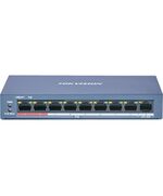 HIKVISION 9 PORT UNMANAGED POE SWITCH L2 SERIES (DS-3E0109P-E/M(B)) (HKVDS-3E0109P-E-MB)