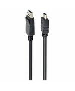 GEMBIRD CABLE DISPLAYPORT MALE - HDMI MALE 1.8M (CC-DP-HDMI-6) (GEMCC-DP-HDMI-6)