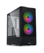 LIAN LI LANCOOL 207 BLACK - ATX PC CASE (4 ARGB FANS) 2 X FRONT 140 PWM & 2  BOTTOM 120 PWM REVERSE