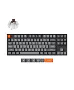 KEYCHRON K8 MAX (K8M-B3) QMK WIRELESS MECHANICAL KEYBOARD BROWN SWITCH RGB 80% US LAYOUT
