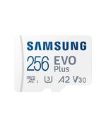 SAMSUNG EVO PLUS (2021) MICROSDXC 256GB CLASS 10 U3 V30 A2 UHS-I WITH ADAPTER (MB-MC256SA/EU) (SAMMB-MC256SA-EU)