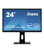 IIYAMA USED ΟΘΌΝΗ B2483HSU LED, 24" 1920X1080, VGA/DVI/DISPLAYPORT, GB