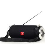 GEMBIRD ΗΧΕΊΟ BLUETOOTH 10W ΜΕ ΡΑΔΙΌΦΩΝΟ ΚΑΙ ΔΙΆΡΚΕΙΑ ΜΠΑΤΑΡΊΑΣ ΈΩΣ 7 ΏΡΕΣ ΜΑΎΡΟ (SPK-BT-17) (GEMSPK-BT-17)