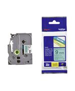 BROTHER TZE-721 LABELLING TAPE CASSETTE – BLACK ON GREEN, 9MM WIDE (TZE721) (BROTZE721)