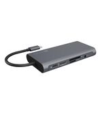 RAIDSONIC ICY BOX USB-C DOCKING STATION ΜΕ HDMI 4K PD ETHERNET ΚΑΙ ΣΎΝΔΕΣΗ 2 ΟΘΟΝΏΝ ΓΚΡΙ (IB-DK4040-CPD) (RSCIB-DK4040-CPD)
