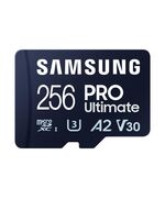 SAMSUNG PRO ULTIMATE MICROSDXC 256GB CLASS 10 U3 V30 A2 UHS-I WITH USB ADAPTER (MB-MY256SB/WW) (SAMMB-MY256SB-WW)