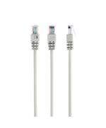 GEMBIRD U/UTP CAT.5E ΚΑΛΏΔΙΟ ΔΙΚΤΎΟΥ ETHERNET 15M ΓΚΡΙ (PP12-15M) (GEMPP12-15M)