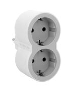 LEGRAND SURGEAR 2 OUTLETS ΦΙΣ WHITE/GREY