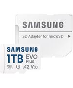 SAMSUNG EVO PLUS MICROSDXC 1.0TB CLASS 10 U3 V30 A2 UHS-I (MB-MC1T0SA/EU ) (SAMMB-MC1T0SA-EU )